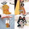 DIY Diamond Painting Keychain Kits DIY-WH0166-39-6