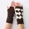 Polyacrylonitrile Fiber Yarn Knitting Fingerless Gloves COHT-PW0001-13C-1