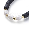 Adjustable Nylon Thread Braided Bead Bracelets BJEW-JB05124-04-2