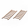 Miniature Unfinished Wood Ladder FIND-H030-29-2