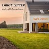 Letter Unfinished MDF Sheets WOOD-WH20012-008P-4