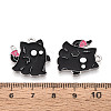 Halloween Theme Alloy and Enamel Pendants ENAM-T021-31B-02P-3