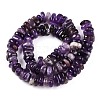 Natural Amethyst Beads Strands G-T141-06-3