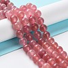 Dyed Natural Malaysia Jade Beads Strands G-G021-02B-09-2