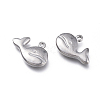 Tarnish Resistant 304 Stainless Steel Pendants STAS-K207-09P-2