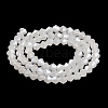 Imitation Jade Electroplate Glass Beads Strands EGLA-F029-J4mm-A06-2