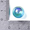 Rainbow Iridescent Plating Acrylic Beads LS-FIND-B077-01D-4