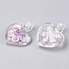 Luminous Handmade Lampwork Pendants LAMP-S189-03-B-4