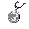 Stainless Steel Pendant Necklace PW-WG3B8FA-01-1