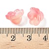 Transparent Glass Beads Caps GLAA-B028-01I-3