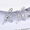 Alloy Hollow Geometric Hair Pin PHAR-N005-008P-4