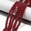 1 Strand Transparent Crackle Glass Round Beads Strands X-CCG-Q001-4mm-18-2