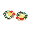 Christmas Alloy Enamel Pendants ENAM-D050-13G-01G-2