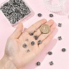180Pcs 6 Styles Alloy Beads FIND-YW0010-61-3