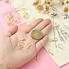 24Pcs 6 Style Brass Micro Pave Clear Cubic Zirconia Earring Hooks KK-BBC0002-11-3