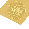 Self Adhesive Gold Foil Embossed Stickers DIY-WH0211-023-4