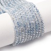 Natural Aquamarine Beads Strands G-F509-02-2mm-2