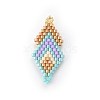 MIYUKI & TOHO Handmade Japanese Seed Beads Links SEED-A029-AB16-2