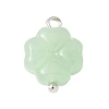 3Pcs 3 Colors Spray Painted Glass Pendants PALLOY-JF03522-01-2