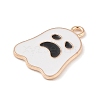 Halloween Theme Alloy Enamel Pendants ENAM-Z010-03B-KCG-2