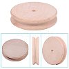 Tempered Glass Handmade Craft Leather Coating Tools with Leather Grinding Trimming Round Flat Stick Vegetable Tanned TOOL-PH0016-71-4