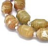 Natural Xiuyan Jade Beads Strands G-F604-17A-3