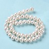 Natural Cultured Freshwater Pearl Beads Strands PEAR-E018-16-3