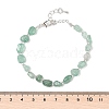 Natural Strawberry Quartz Beads Bracelets for Women BJEW-H623-02S-17-5