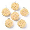 Resin Pendants CRES-YWC0001-02-1