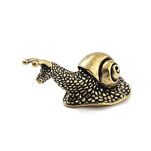 Brass Snail Figurines Statues for Home Desktop Feng Shui Ornament KK-A216-05B-AB