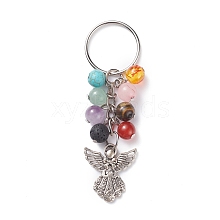 Mixed Gemstone Beads Keychain KEYC-AL00001