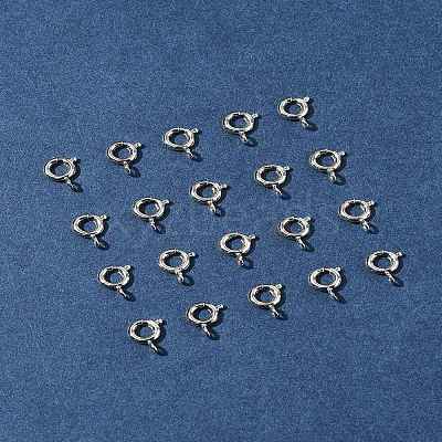 Brass Spring Ring Clasps KK-FS0001-50P-1