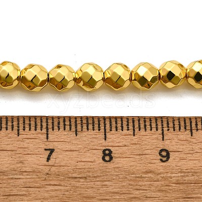 Electroplated Synthetic Non-magnetic Hematite Beads Strands G-L613-C01-02-1