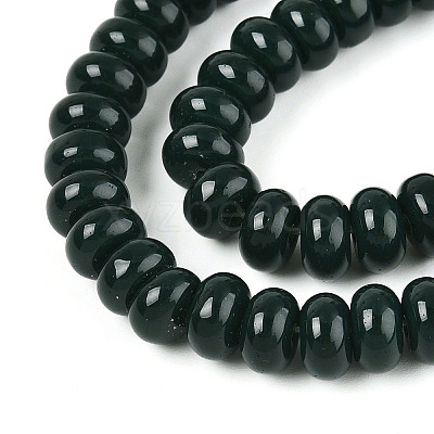 Opaque Spray Painted Glass Beads LS-GLAA-ZX008-8mm-18X-1