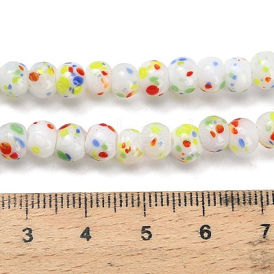 Handmade Lampwork Beads Strands LAMP-H071-01A-03-1