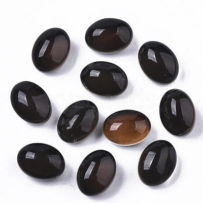 Translucent Glass Cabochons GLAA-T023-02A-1
