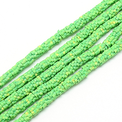 Polymer Clay Bead Strands CLAY-T001-A04-1