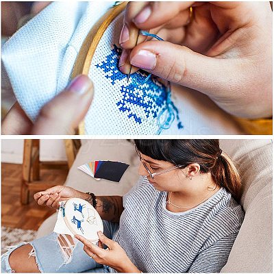11CT Cross Stitch Fabric Sheets DIY-NB0004-11-1