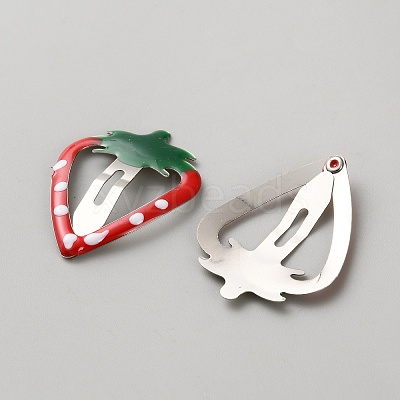 Iron & Enamel Snap Hair Clips PHAR-WH20002-04A-02-1