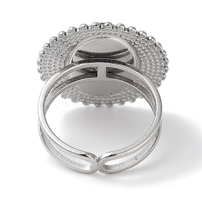 Ion Plating(IP) 304 Stainless Steel Ring RJEW-B059-03P-05-1