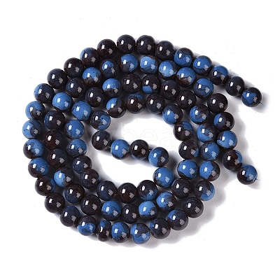 Baking Paint Glass Bead Strands GLAA-H031-01C-05-1