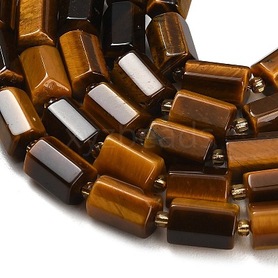 Natural Tiger Eye Beads Strands GG-CBA5B6F-C01-01-1