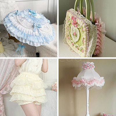 Polyester Lace Ribbon OCOR-TAC0035-25E-1