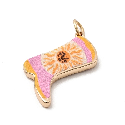 Printed Brass Pendants LS-KK-H253-01B-G03-1