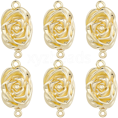 6Pcs Brass Box Clasps KK-BBC0020-08-1