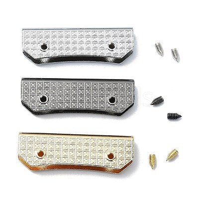 (Defective Closeout Sale: Scratch)Zinc Alloy Bag Decorate Corners Protector PURS-XCP0001-04-1