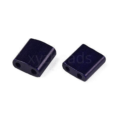 2-Hole Baking Paint Glass Seed Beads SEED-S023-17C-14-1