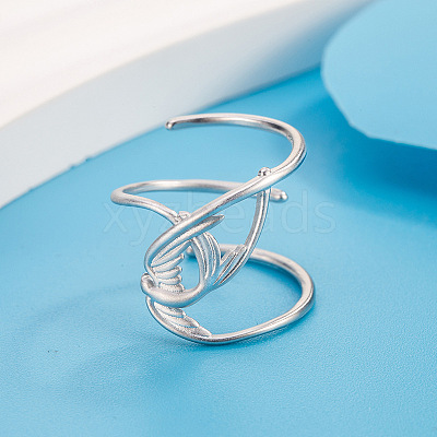 Brass Cuff Open Rings for Women WGBFBDA-01-1