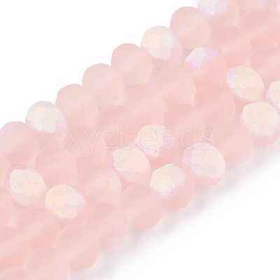 Transparent Glass Beads Strands LS-EGLA-A044-T6mm-MB22-1
