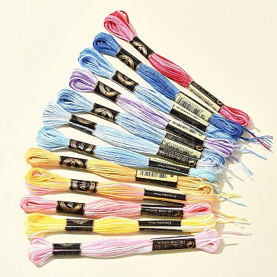 6-Ply Polyester Embroidery Floss OCOR-FZ0001-01D-1